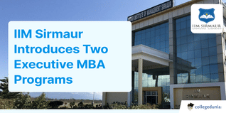 IIM Sirmaur Introduces Two Executive MBA Programs; Check Details Here